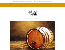 Tablet Screenshot of corazonazulspirits.com